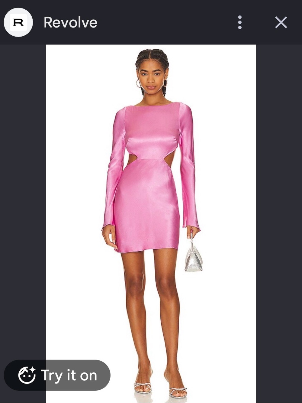 Shona Joy Arienzo Open Back Mini Dress